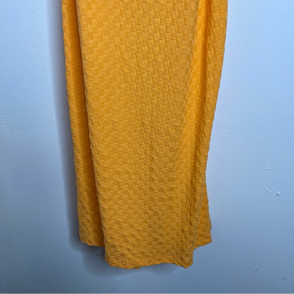 Free People BEACH Evelyn Halter Orange Square Textured
Open Back Dress XL Y2K 90 - Picture 7 of 16